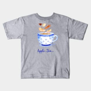 Apple Tea In A Mug Kids T-Shirt